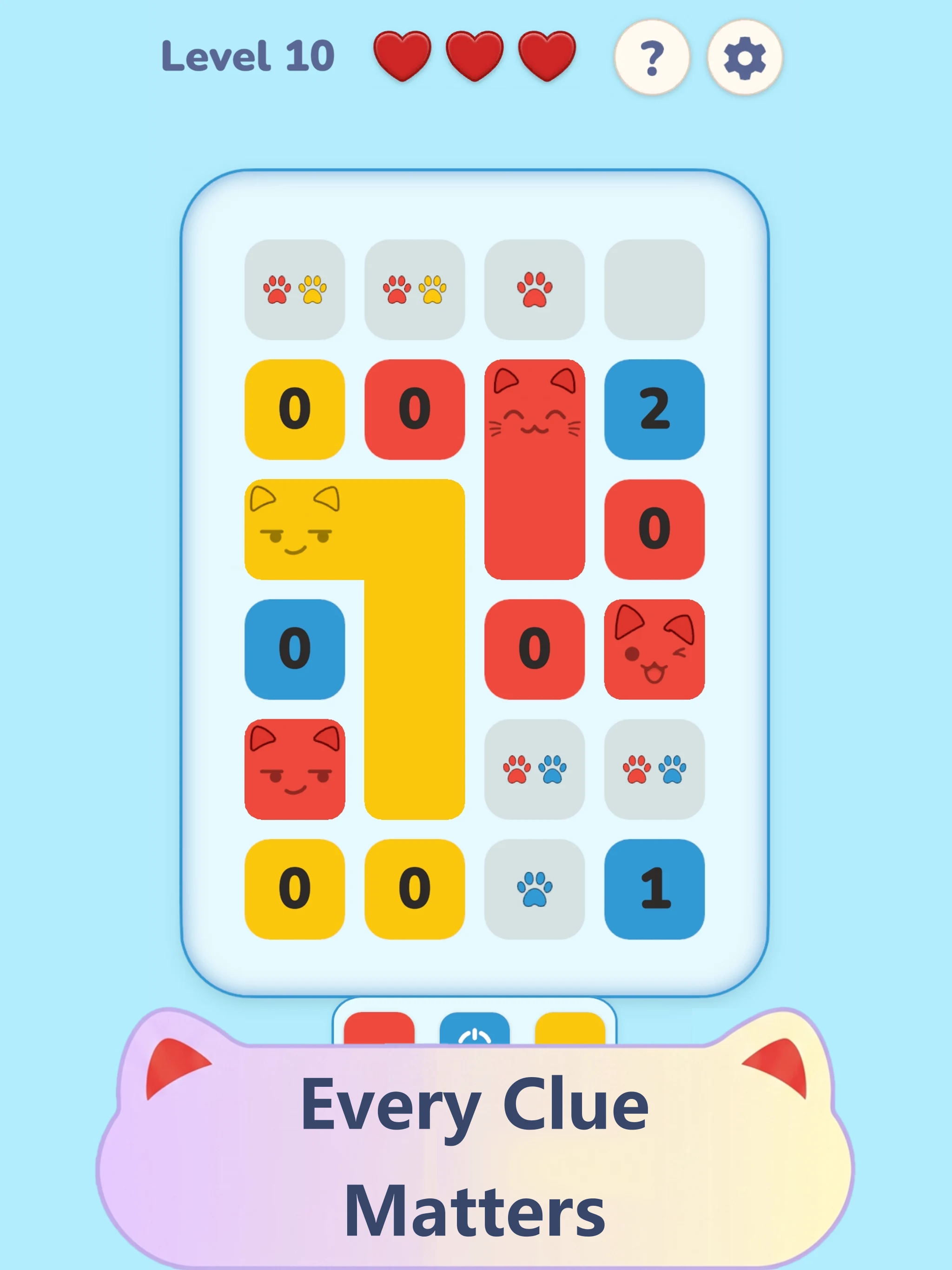 Meowsweeper - logic Puzzle screenshot