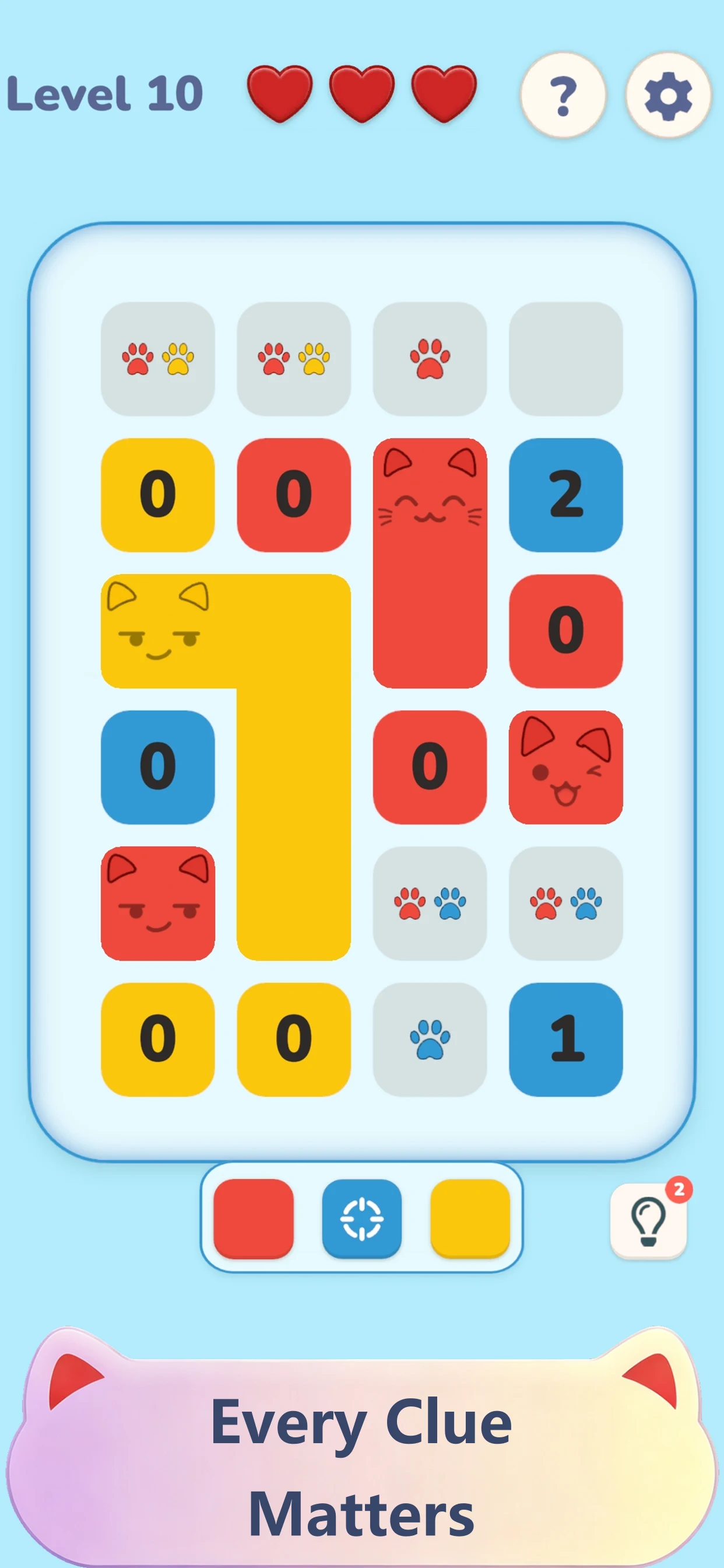 Meowsweeper - logic Puzzle screenshot